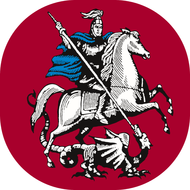 Pochta bank red circle illustration